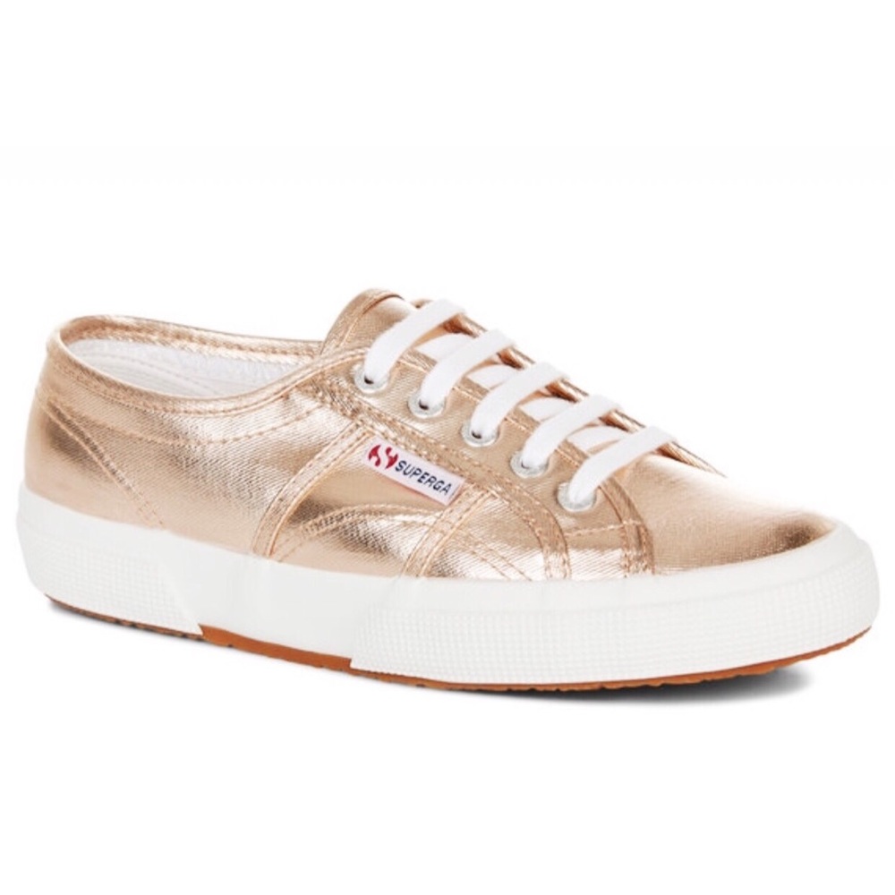 Superga Rose Gold Sneakers